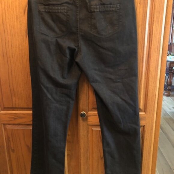 Peck & Peck Weekend Black jeans size 12 - Picture 2 of 3